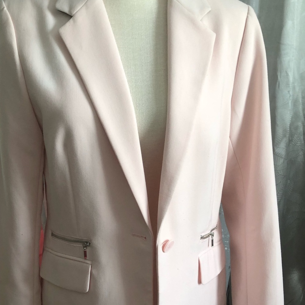 NY & Co pink blazer